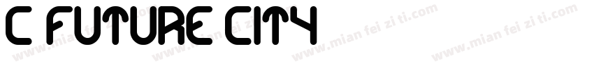 C Future City字体转换